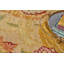Polonaise hand-knotted New Zealand Wool Beige/Peach Area Rug-1289852864