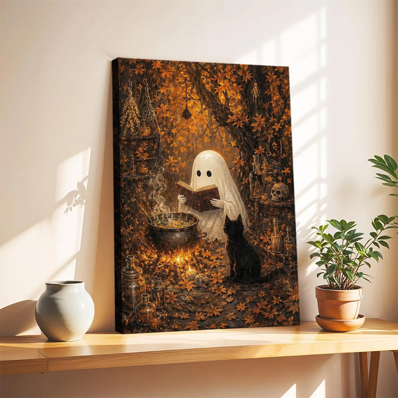 Art mural sur toile, "Ghost", 20 x 30 po