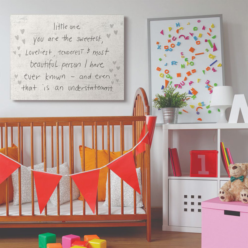 Décoration murale inspiration word stars kids Simonsen, Toile tendue, H 24 po x l 30 po x P 1,5 po