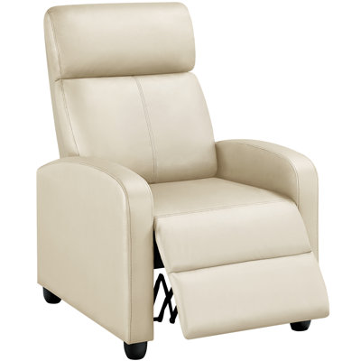 Mcghee Faux Leather Recliner