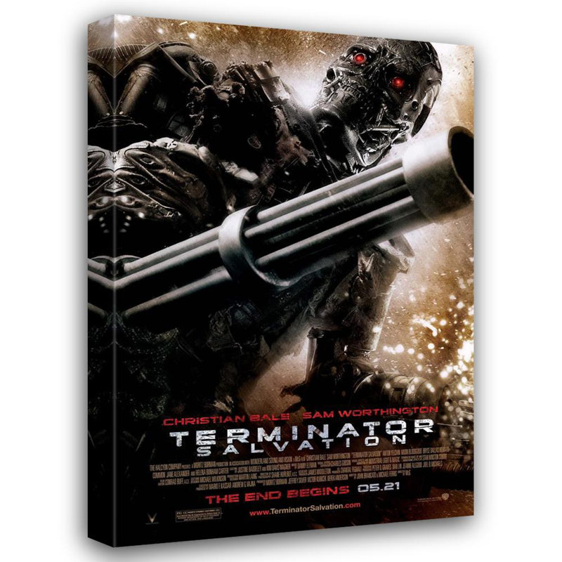 Salut Terminator, H 24 po x l 16 po