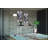 Sophisticated Office Desk with Stylish Chrome Frame and Functional Top for Productivity