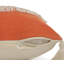 Housse de coussin décoratif contemporaine 100% coton à franges Color Block-2055327263-2139334248