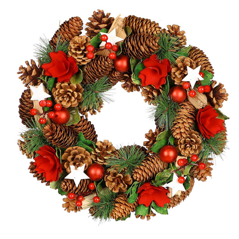 Handcrafted Preserved 35cm Wreath