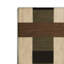 Tapis d'intérieur et d'extérieur à carreaux brun-461359776