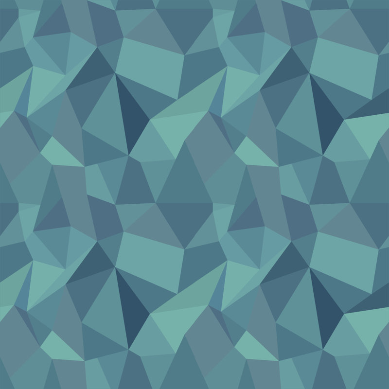 Seamless Geometric by OliaFedorovsky - Wrapped Canvas Print, 51cm H x 51cm W x 3.8cm D