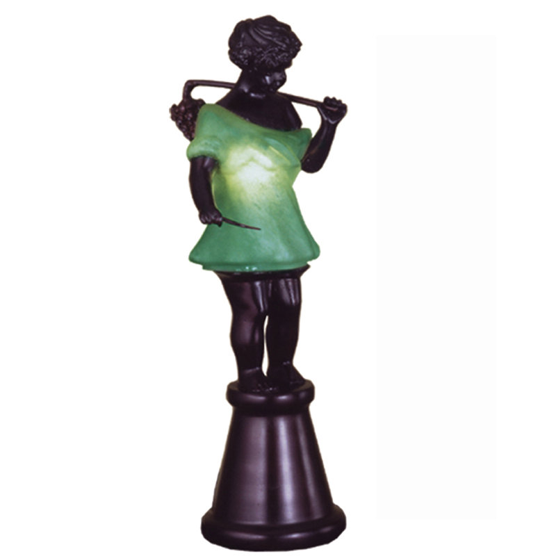 Silhouette People Figurines & Sculptures, Green