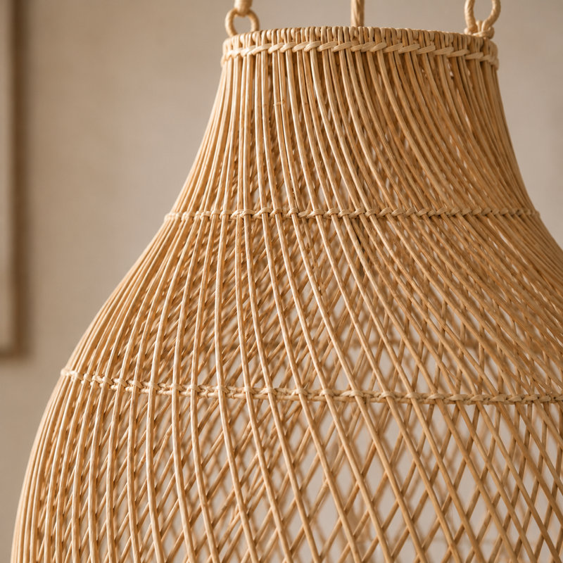 Juno Handwoven Rattan Pendant Light Shade