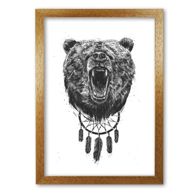 Don't Wake The Bear by Mercedes Lopes Charro - Print
