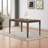 Bristol 5-Piece Designer Dining Room Set With Sculpted Wood Chairs-1010184396-1012875474