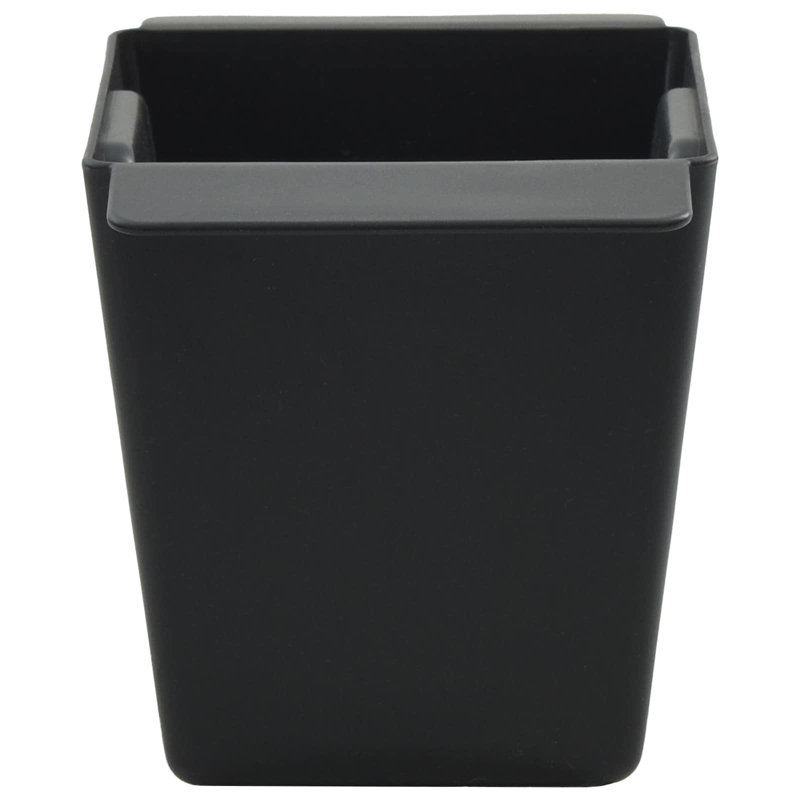 Planter, 9.5cm H x 13.5cm W x 9cm D, Black