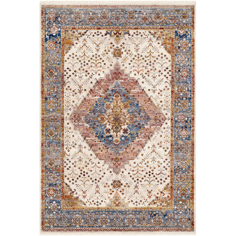 Diggins Oriental Indoor Rug, Rectangle 8'10" x 13'
