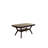 Transitional Shelved Dining Table - -colored Rectangular Home With Shelf For Space