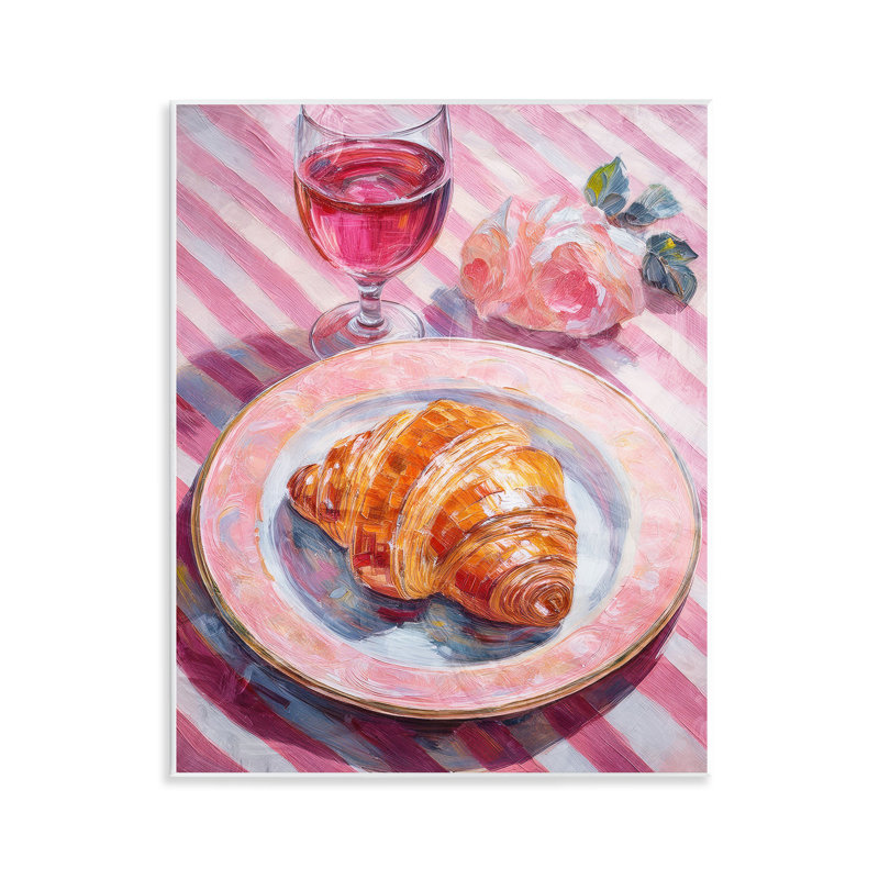 Plaque murale Pastel Brunch Meal, design par Lil 'Rue