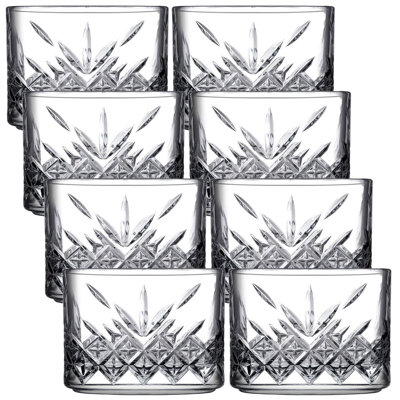 Canora Grey Betania Glass Stainless Steel Serving Bowl