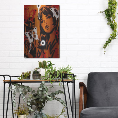 «Bamboo» par Abstract Graffiti, art mural