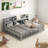 Kids Montessori Floor Bed With Bookcase And Shelves-973422011-973422010