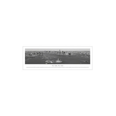 " New York - Lower Manhattan, Liberty And Ellis Islands " by James Blakeway