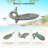 Cast Iron Nautical Jewelry Tray Whale Design