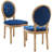 Amando 19.7" H Tufted Velvet Side Chair With Nailhead Trim Decor King Louis Back Solid Wood Dining Chairs-507794137-526479939