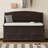 Shoe Bench, Retro Shoe Storage Bench with Safe Soft-Close Devices, Storage Chest with Hidden Storage and Cushion for Entryway, Hallway, Living Room-119499624