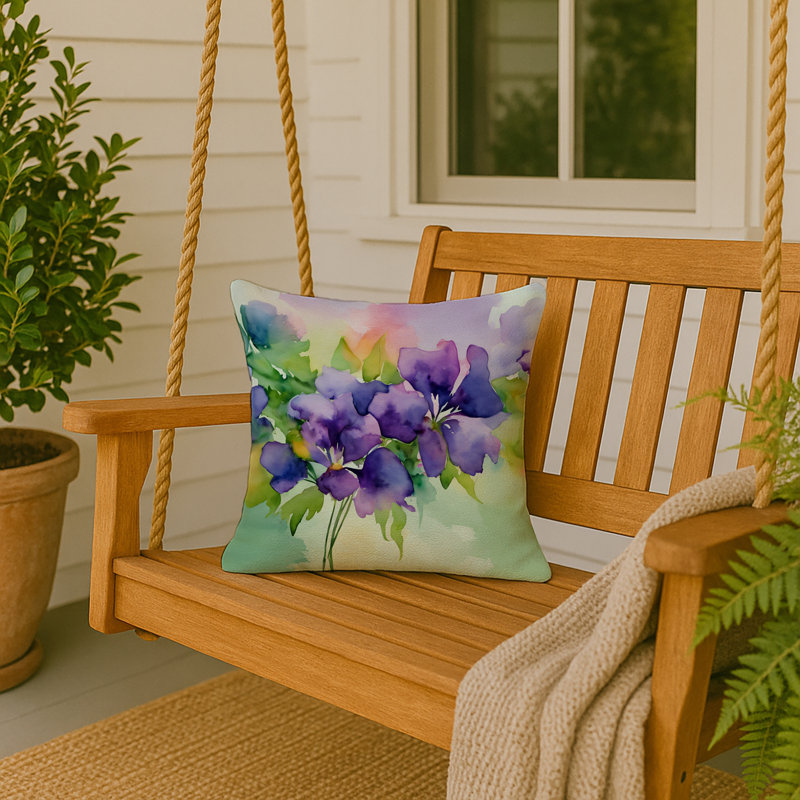 Coussin New Jersey, Carré 18 po