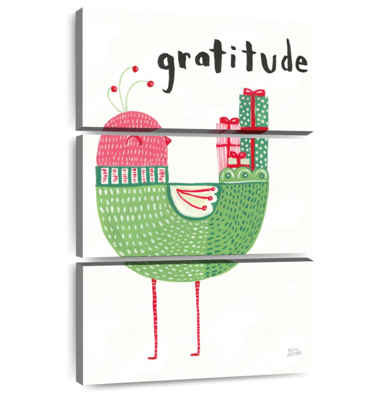 Ashelle Christmas Tweets II, H 38 po x l 24 po