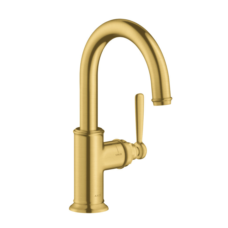 Montreux Pull Down Touchless Single Handle Kitchen Faucet, Brushed Gold Optic