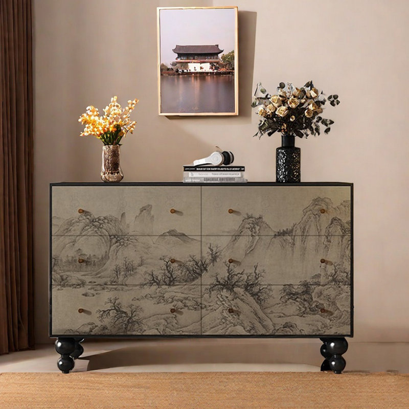 Large Capacity Art Sideboard