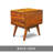 Laden 15 " W Acacia Solid Wood Nightstand-1165650618
