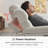 Power Reclining Sofa with Drop Down Table, Touch light, 3-Seat Recliner Couch with Adjustable Headrest-164335964
