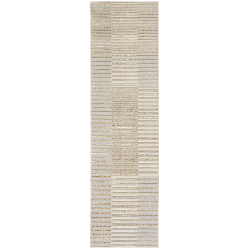 Breux Striped Area Rug, Runner 66 x 229cm