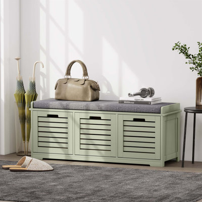 3 Pair Shoe Storage Bench