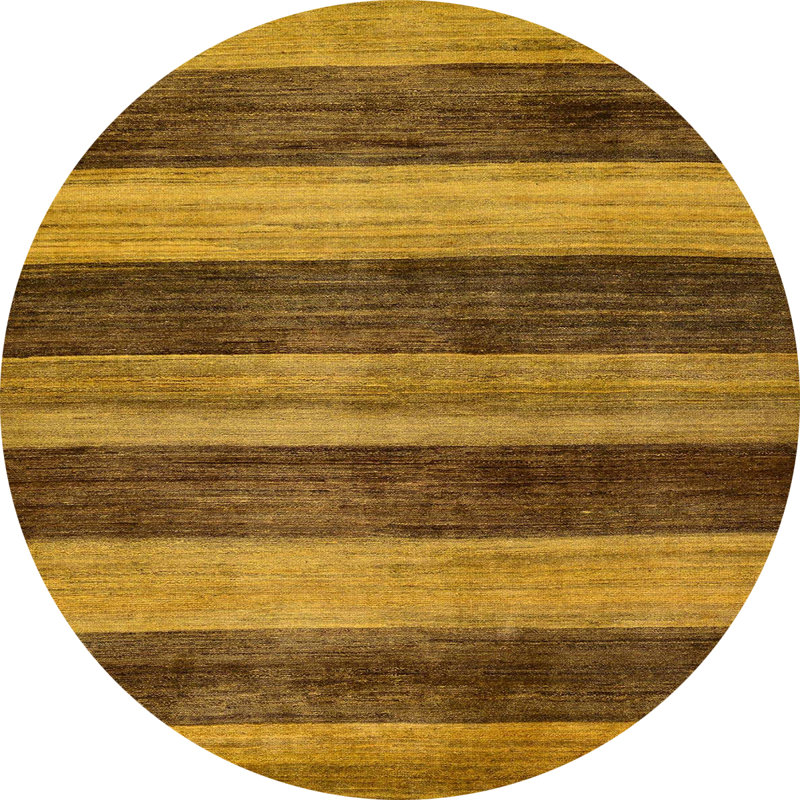 Tapis abstrait moderne 76, Rond 5 pi