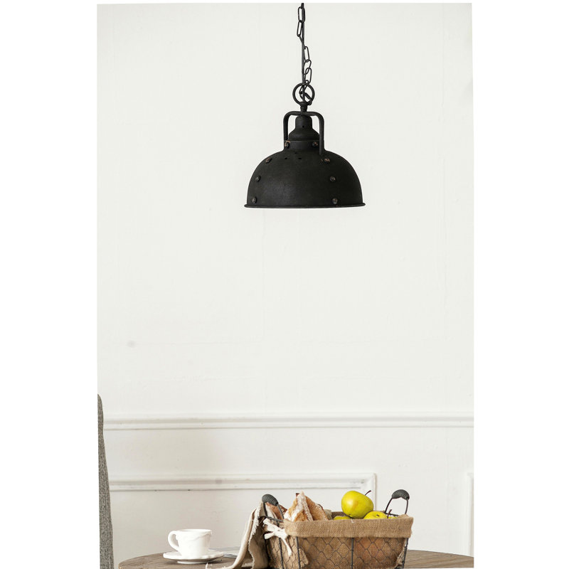 D10.4x11.4" pendant light, metal