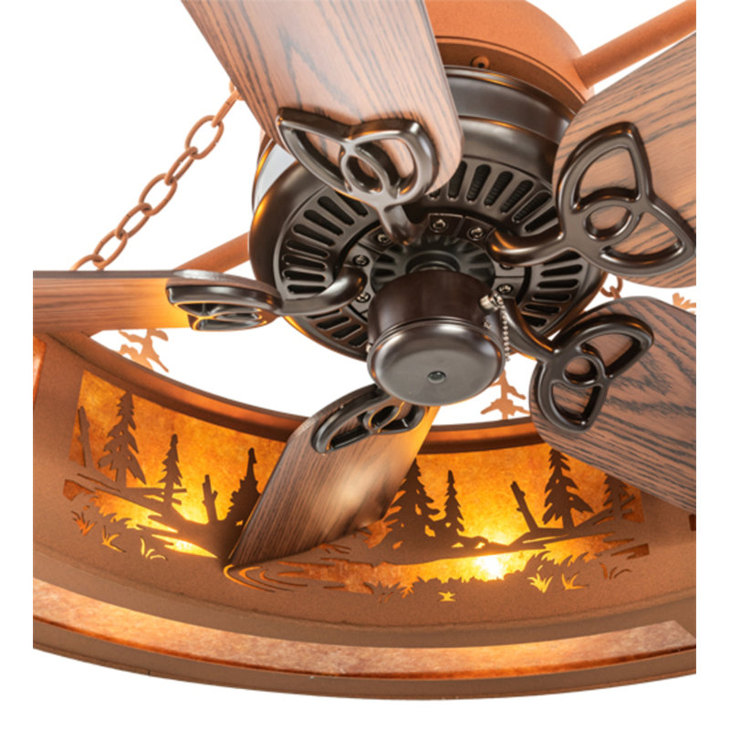 Tall Pines Downrod Ceiling Fan
