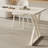 Modern Creamy Style Rock Slab Writing Desk-265763568