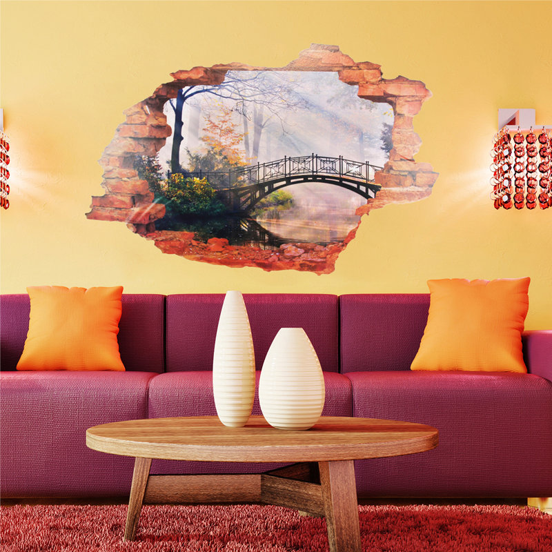 Non-Wall Damaging Wall Decal