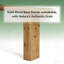 Console en bois massif de 63 pouces - Design rustique