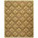Hollander Floral Hand Hooked Wool Brown Area Rug