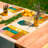 Polyester Abstract Rectangle Placemat