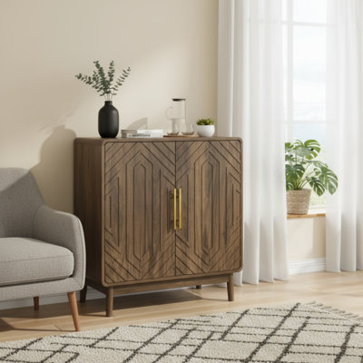 Buffet avec rangement et buffet 2 portes