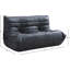 Causeuse rembourrée en velours 54,75 po Rachel-1460735593