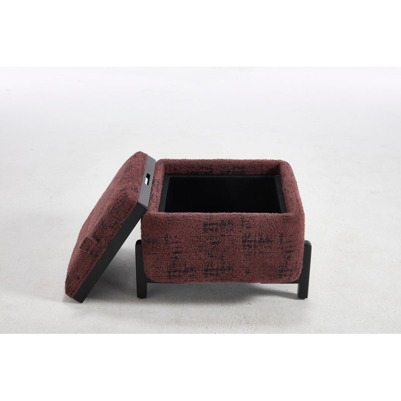 Table de salon moderne et minimaliste, Rouge