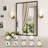 Lunara Beveled Metal Framed Rectangle Bathroom Wall Mirror with Tempered Glass-195459063