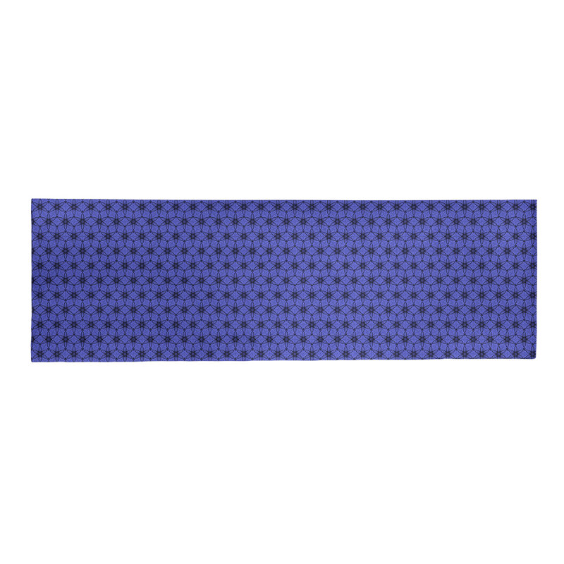 Tapis à cercles ornés, Tapis de couloir 2 pi 6 po x 8 pi