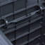 Dakota Fields Alage 44cm W 90L Plastic Lockable Deck Box in Anthracite
