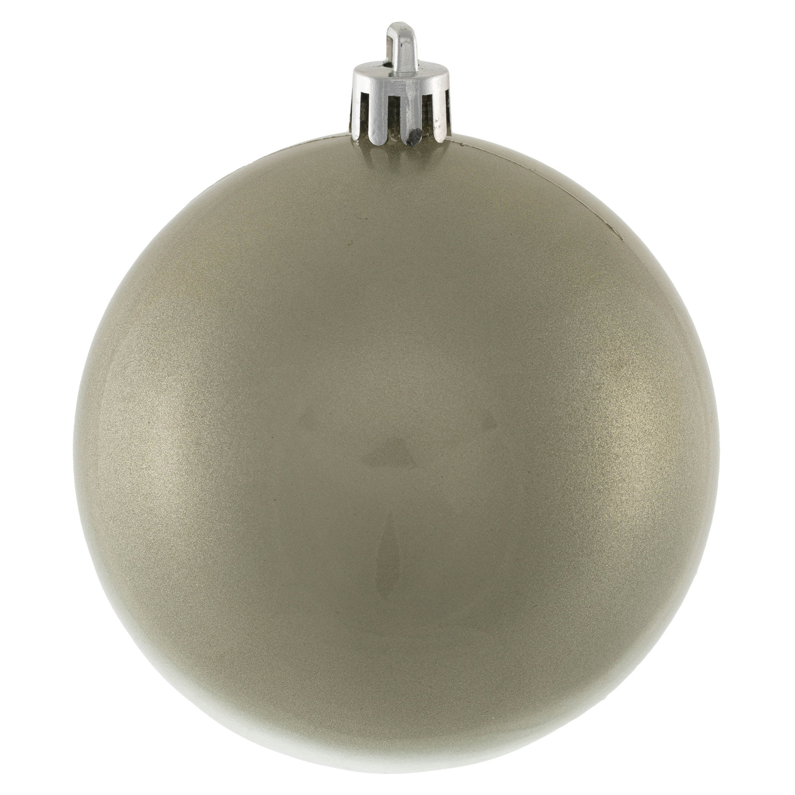 Holiday Décor Ball Ornament, Limestone Candy, 3" H x 3" W x 3" D