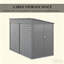 Lean To Metal Shed,Garden Shed,Outdoor Storage Shed