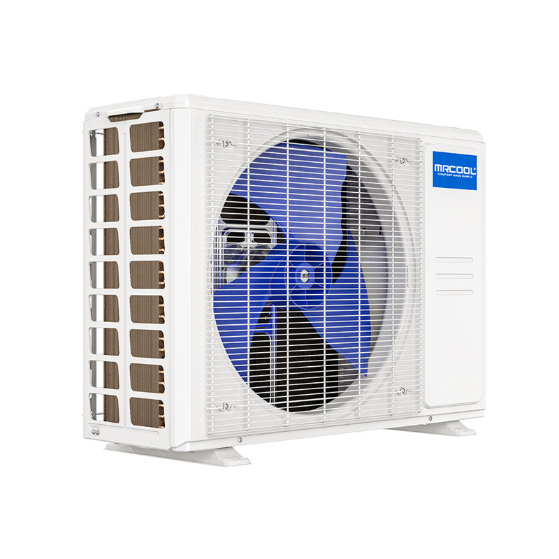 3 Ton White Ductless Mini-Split Heat Pump with Remote